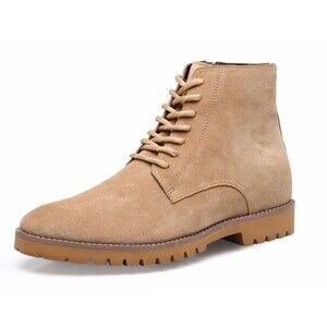 US7.5 CHAMARIPA Elevator Shoes Men Height Increase casual Boots get taller 7cm